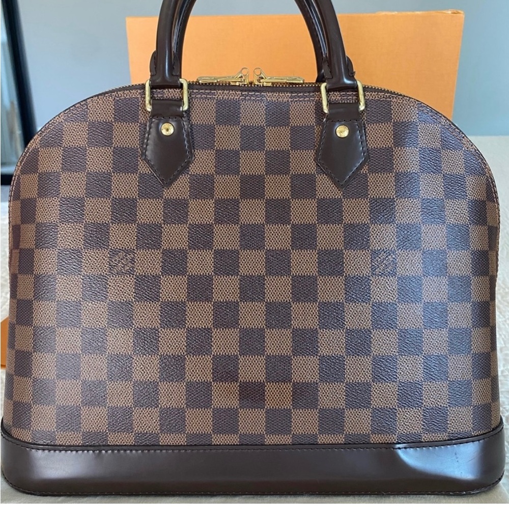 Authentic Louis Vuitton Alma MM Damier Abene - Picture 2 of 12
